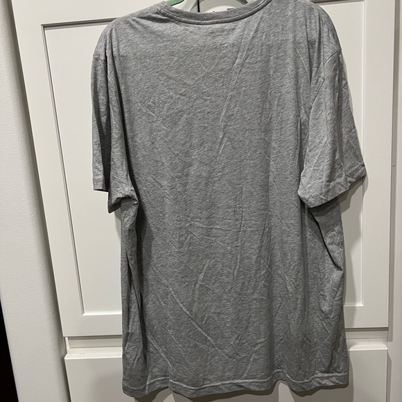 NWT LaCoste size 8 XXL heather gray v neck shirt - Picture 7 of 9